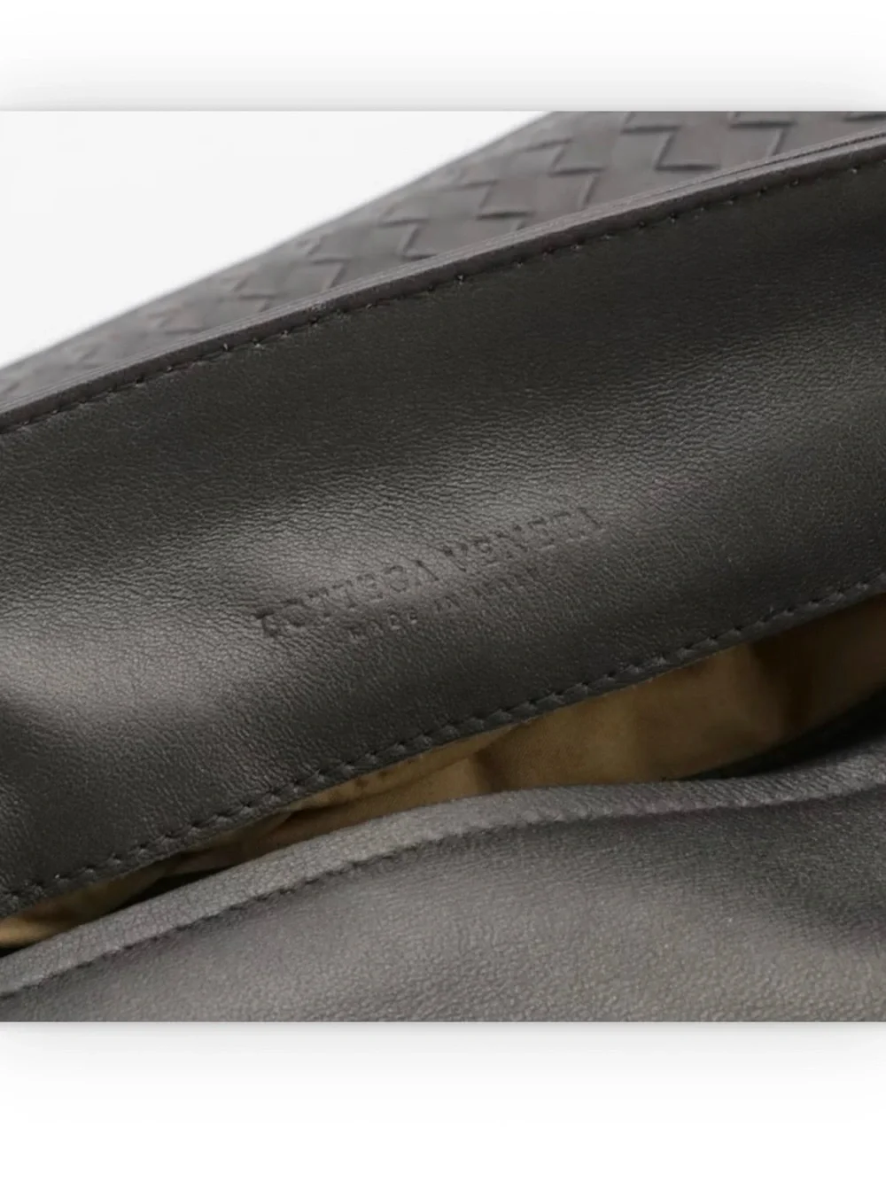 Bottega Veneta Black Woven Leather Briefcase with Top Handle